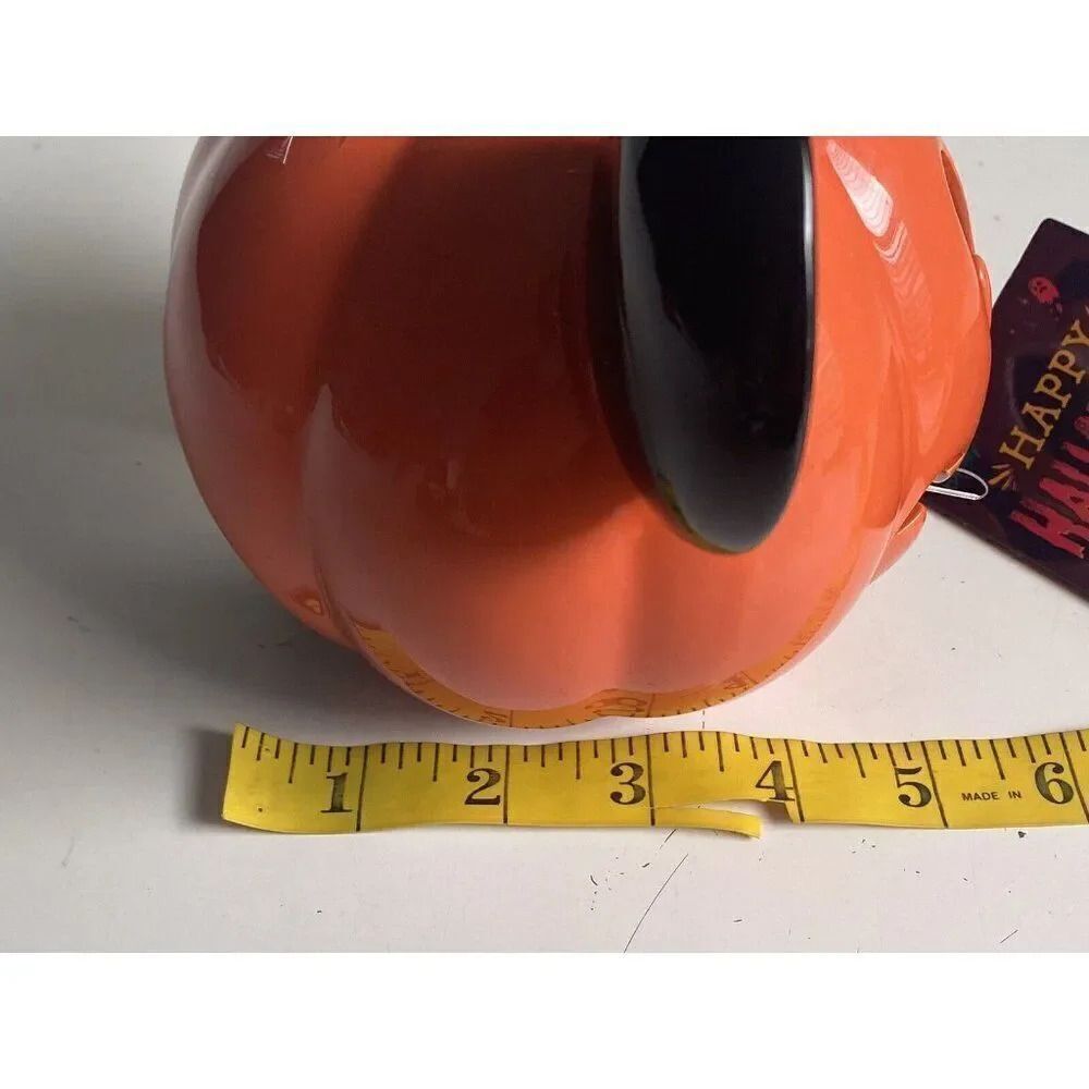 Disney Parks Mickey Mouse Halloween Pumpkin Votive Candle Holder Ceramic NEW‎ - Picture 13 of 13